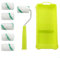 Paint Edger Roller Brush - Roller Paint Brush Kit, Paint Edger Kit with Paint Tray, Household Clean-Cut Paint Edger, Interior Paint Brushes, Small Paint Roller Set for Ceiling, Wall
