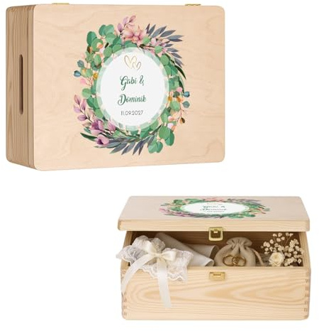 Maverton Erinnerungsbox mit Farbdruck, Aufbewahrungsbox mit Deckel, Größe XL