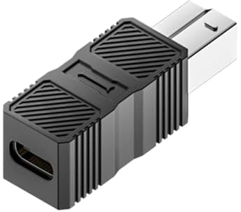XAGMODSHN USB Printer Adapter Type C to B Square Port Converter Connection Hard Disk Enclosure Copier Transfer Adapter for Printer Universal USB a to B Connector
