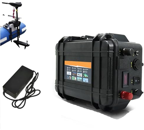 HJGHY 24v,100Ah, 24 V 80 Ah 100 Ah 120 Ah 150 Ah Outdoor Thruster Batterie 24 Volt Lithium Li-Ionen-Akku für Elektroboot Fischerboot Propeller Schiffsantrieb