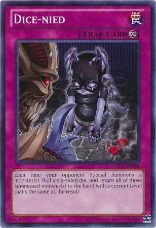 YU-GI-OH! - Dice-nied (CBLZ-EN080) - Cosmo Blazer - Unlimited Edition - Common