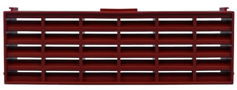 9 x 3 Extendable Combination Cavity Wall Sleeve Vent with Terracotta Air Brick