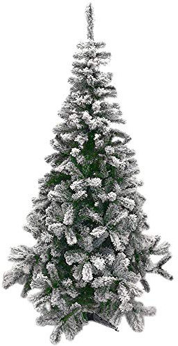Albero di Natale LAPPONIA INNEVATO 120 CM 196 Rami