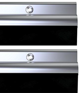 STORMGUARD BDS 03AM0050914A Lot de 2 joints d'étanchéité en caoutchouc pour bas de porte Aluminium 914 mm