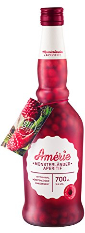 Likör - Spezialität mit Münsterländer Himbeergeist AMÉRIE - MÜNSTERLÄNDER APERITIF (16% Alc. / 700 ml) FRUCHTIG - SPRITZIG