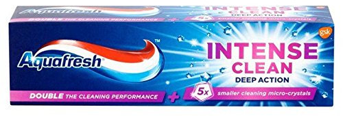 Aquafresh Intense Clean and Deep Action Toothpaste, 75 ml