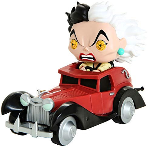 Funko 101 Dálmata Cruella in Car Pop Rides Vinyl Figure 61 Pop! Standard