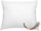wometo Federkissen 100% Federn 70x90-1200g Oeko-TEX Sofakissen Füllkissen Bezug Baumwolle weiß/Innenkissen/Kissenfüllung/Kopfkissen