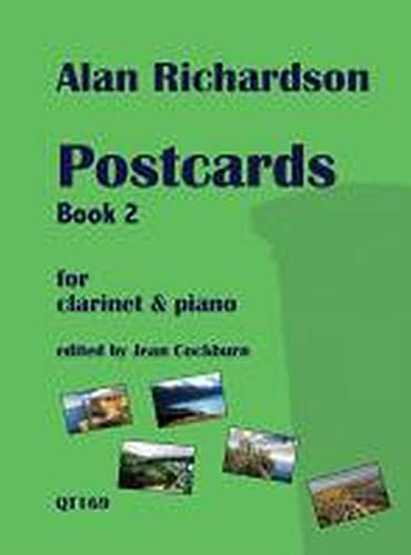 Alan Richardson-Postcards Book 2-Klarinette und Klavier-BOOK