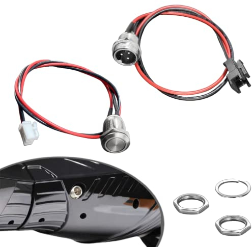 GLDYTIMES Hoverboard Power Port Ersatz für Hover-1 TOMOLOO Razor Segway Ninebot Smart Self-Balancing Elektroroller usw. (Power Port)