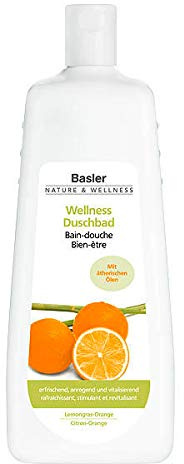 basler Wellness Duschbad Lemongras-Orange Sparflasche 1 Liter