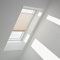 VELUX Original Plissee (FHL), Weisse Seitenschienen, PK06, Leinen/FHL PK06 1275SWL