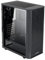 ARESGAME at-M1 Mid-Tower PC Case, Transparent Side Panel and ATX/M-ATX Support, Liquid Cooling Support up to 240mm Radiator, Black