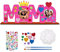 LOOPES Weihnachtsgeschenke für Mama, MAMA Holzbuchstaben Geschenk Mutter Bastelset Holz mit Standhilfe,MAMA Bilderrahmen bemalen und Fotos ankleben,Geburtstag Geschenkideen für MAMA Von Tochter Sohn