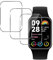 QULLOO [3 Stücke Schutzfolie für Xiaomi mi Smart Band 8 Pro, Anti-Kratzer Displayschutz Bläschenfrei Displayschutzfolie Anti-Kratz HD TPU Weich Folie - Transparent