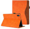 CASAFUNY Coque pour Honor Pad 8 12 Pouces 2022 Étui Housse de Protection en Cuir PU Pochette Tablette Etui pour Honor Pad 8 2022, Orange