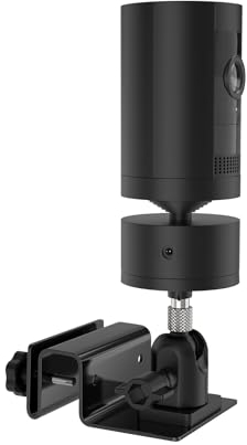 Ring Pan-Tilt Mount Adapter Base with Gutter Bracket for Ring Pan-Tilt Black