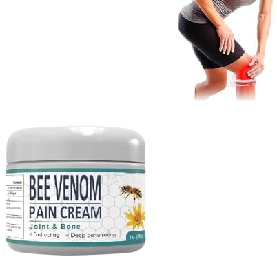 ULPro Bienengift-Schmerzcreme,Bienengift-Schmerz- und Knochenheilungscreme 30g,Bienengift-Creme Gegen Schmerzen,Neuseeländisches Fortschrittliches Bienengift-Gel für Gelenk (1 pc)