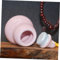 HOOTNEE Creme Reisebehälter Pompons für Schlittschuhe Puppenhaus-Obstbaum Behälter für Lebensmittel Flaschen zuckerdose Keramikglas Teeglas Mini duftender Tee Teedose reisen Rosa