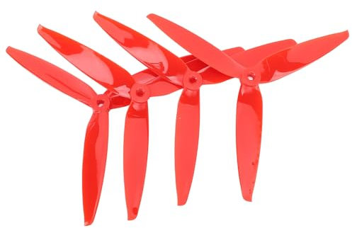SUNGOOYUE RC Blade Propeller, 4 Stück 7040 FPV Propeller Set mit 3 Blättern für 7 Zoll 8 Zoll RC Racing Drohne