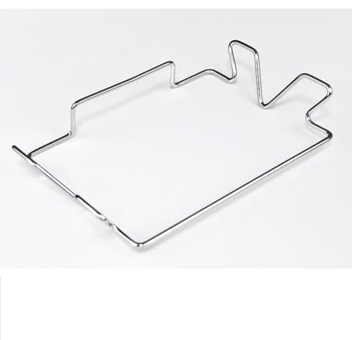 Hanging Trash Bag Holder, Stainless Steel Garbage Bag Hanging Rack Wall Mounted Adhesive for Kitchen Cupboard Cabinets Waste Bag Holder Shelf (have hooks)