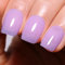 Imtiti Jelly Light Purple Gel Nail Polish, 15ML Vernis à ongles en gel violet Taro, 15ML Vernis à ongles en gel UV/LED pour la manucure à domicile 1Pcs