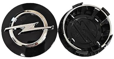 DOFFO 4 Pièces Cache Moyeux pour Opel Agila 54mm Cache Moyeu Cache Moyeux Centrale Enjoliveurs Cache Roue Cache Jante Chapeau Centre Jante Voiture,A