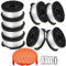 Tearmier 10Pcs Strimmer Spool for Black and Decker Set, Strimmer Parts for Black and Decker, Trimmer Strimmer Spool & Line Compatible with Black & Decker Replace AF-100 (With 1 Cap,1 Spring)