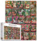 Dschungel Tier 1000 Stück Jigsaw Puzzles für Erwachsene (Katze Tiger Einhorn Zebra Hund Pfau) Puzzles herausfordernde Familie Aktivität Spiele Bunte DIY Handwerk Puzzle für Home Decor Geschenke