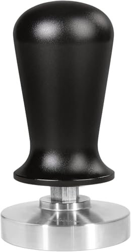 58mm Calibrated Espresso Tamper 30Lbs Pressure Stainless Steel Calibrated Pressure Tamper for Coffee and Espresso,Black