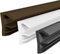 Fensterdichtung - 4mm Nutbreite / 12mm Falz aus TPE hochwertige Gummidichtung Holzfensterdichtung Fenster gegen Zugluft Lärm (Weiß, 10 Meter)