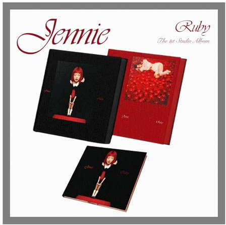 BLACKPINK JENNIE Ruby 1st Studio Album Full Set Zen Version+Jane Version+Digipack Version+Tracking Sealed