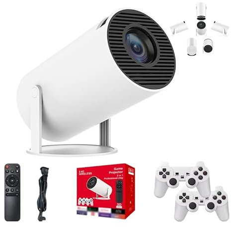 2025-Ultimate Gaming projecteur - projecteur vidéo Performance avec contrôleurs pour Une expérience de Jeu inégalée