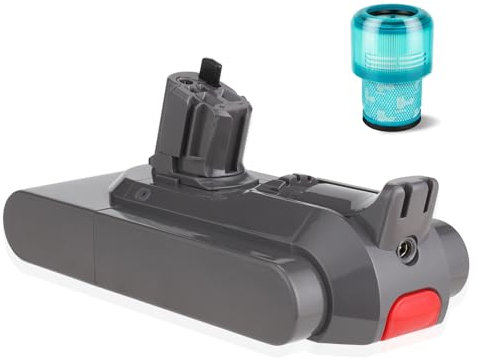 Mozzoom 25.2V 3900mAh V11 SV15 Ersatz für Dyson Installation Click Akku, kompatibel mit V11/SV15/SV16/SV22 Hand-Akku-Staubsauger #970425-01, 970938-01