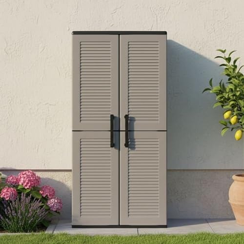 Art Plast E71/TP Kunststoffschrank grau/schwarz