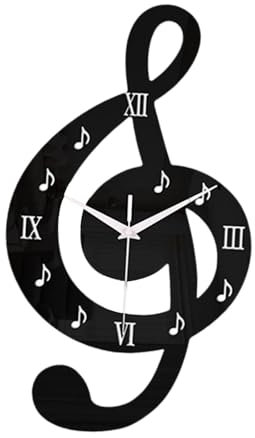 Sharplace Wanduhr zum Aufhängen, Skulptur, Uhr, elegant, leicht, leicht zu lesen, Wandkunst, zum Aufhängen, Uhr für Bauernhaus, Restaurant, Innenbereich