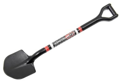 Zambuph Pelle en alliage d'aluminium pour SCX10 TRX4 Capra 1/10, Mini pelle sur chenilles, accessoires de voiture RC, pièces de rechange, pièce mise à niveau RC, 1 pièces