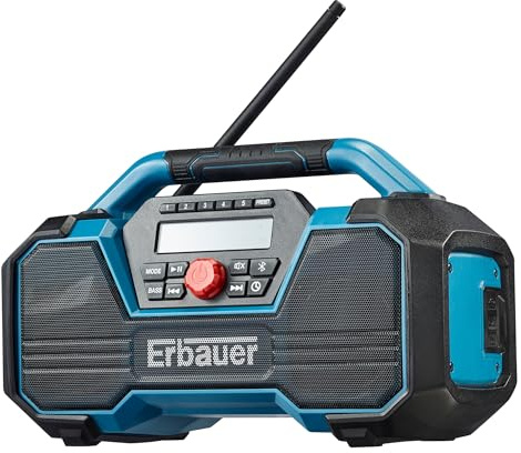 Radio di Cantiere Erbauer ERD18-Li 18 V (strumento singolo)