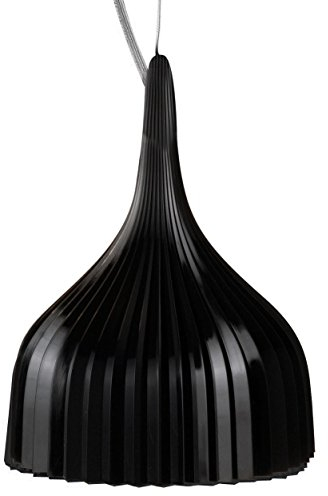Kartell È, Hängelampen, Schwarz Deckende Farben