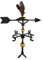 Montague Metal Products Deluxe Wetterfahne mit farbigem Adler, 81 cm
