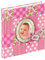 Walther UK-115-R Babyalbum Patchwork Girl, 28 x 30.5 cm, rosa