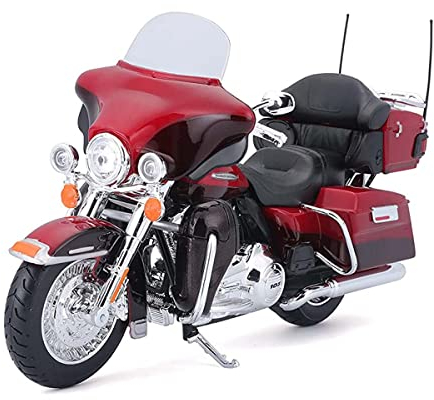 Maisto Harley Davidson Electra Glide Ultra 1:12 Modellmotorrad, Rot