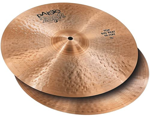 Paiste 2002 Big Beat Hi-Hat Cymbal Pair 15 (1064015)