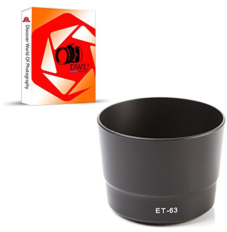 DWL® ET-63 Replacement Lens Hood ET-63 For Canon EF-S 55-250mm f4-5.6 IS STM Lens