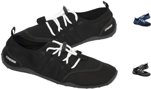 Cressi Elba Shoes - Erwachsene Wasserschuhe Unisex, Schwarz, 44 EU