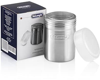 De'Longhi DLSC061 Edelstahl Kakao Streuer 175ml, Silber