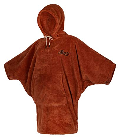 Mystic Womens Teddy Change Robe Poncho oder Wickeltuch für Beach Watersports & Surfing - Rusty Red