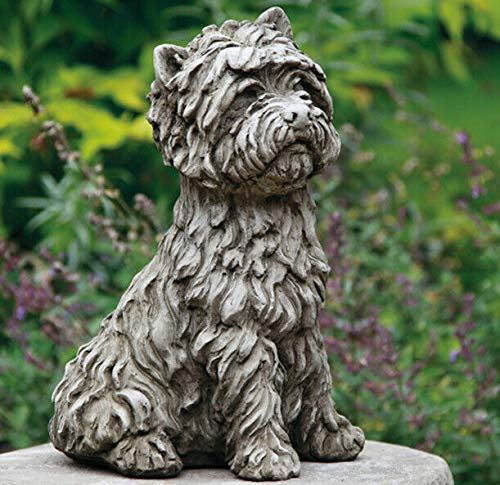 West Highland Terrier Dog Statue | Reconstituted Stone Concrete Garden Ornament