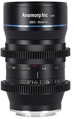 SIRUI 35mm f1.8 1.33x APS-C Anamorphes Prime Objektiv Objektive Lens Lenses mit Adpater für Sony E-Mount