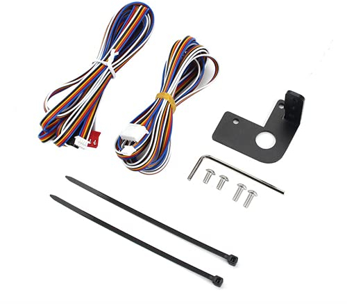 Fasizi Cable de extensión táctil para impresora 3D CR-10 con llave y tornillo, cable de conexión, accesorio de impresora 3D